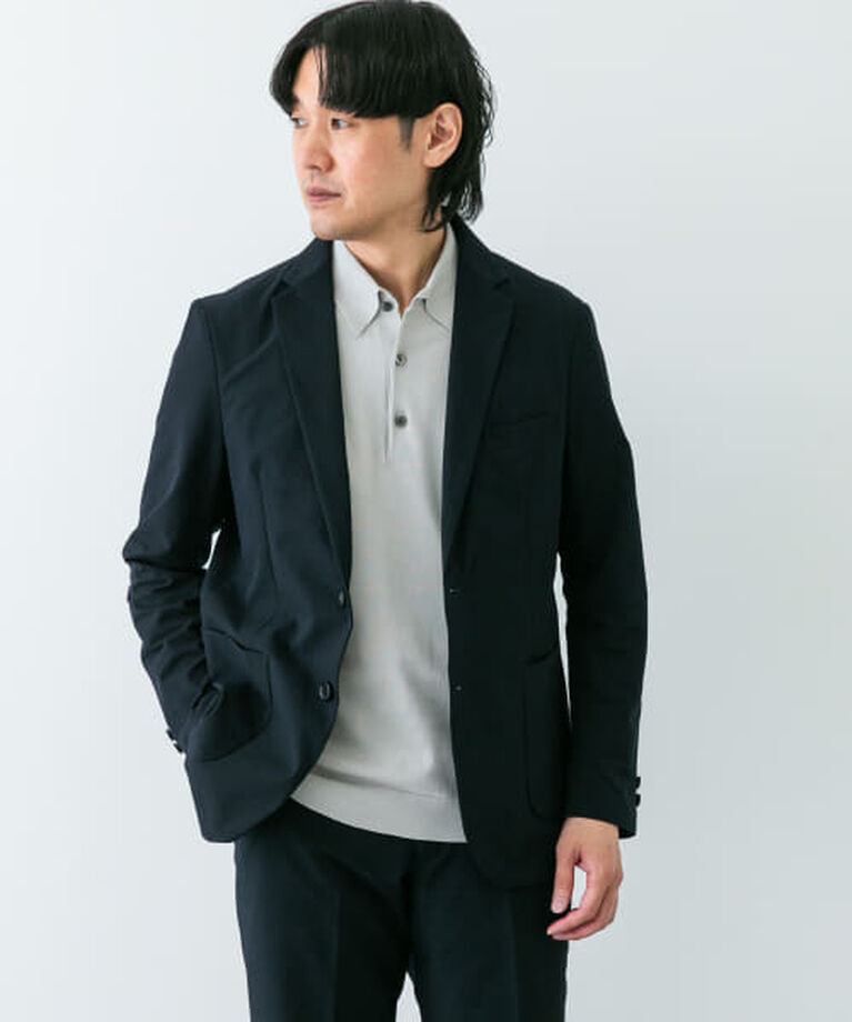 URBAN RESEARCH DOORS「DOORS 『イージーケア』LIFE STYLE TAILOR　シアサッカーコンフォータブルジャケット」|その他|