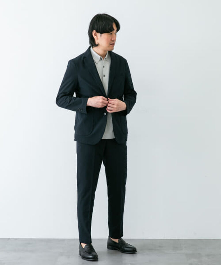URBAN RESEARCH DOORS「DOORS 『イージーケア』LIFE STYLE TAILOR　シアサッカーコンフォータブルジャケット」|その他|
