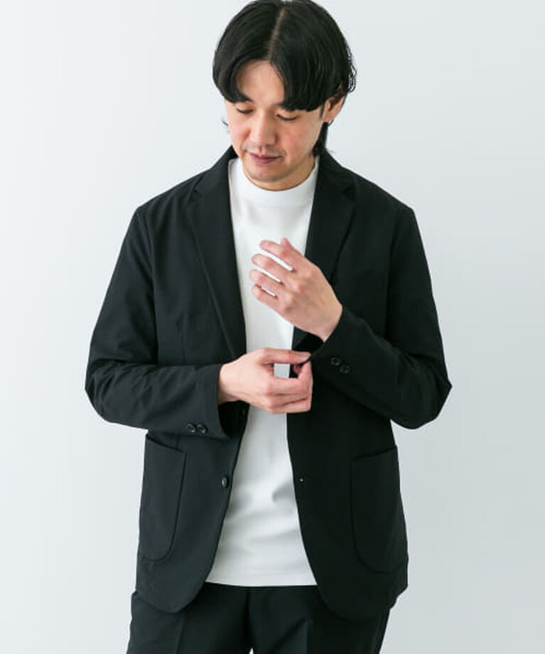 URBAN RESEARCH DOORS「DOORS 『イージーケア』LIFE STYLE TAILOR　シアサッカーコンフォータブルジャケット」|その他|