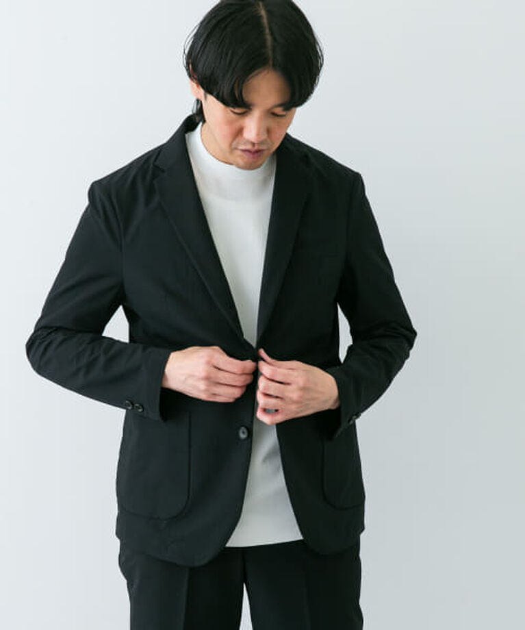 URBAN RESEARCH DOORS「DOORS 『イージーケア』LIFE STYLE TAILOR　シアサッカーコンフォータブルジャケット」|その他|