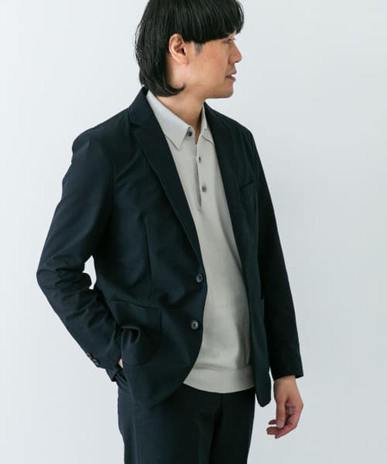 URBAN RESEARCH DOORS「DOORS 『イージーケア』LIFE STYLE TAILOR　シアサッカーコンフォータブルジャケット」|その他|