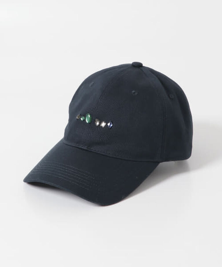 SENSE OF PLACE by URBAN RESEARCH「SENSE OF PLACE Gem Stone Twill Cap」|キャップ・キャスケット|NAVY