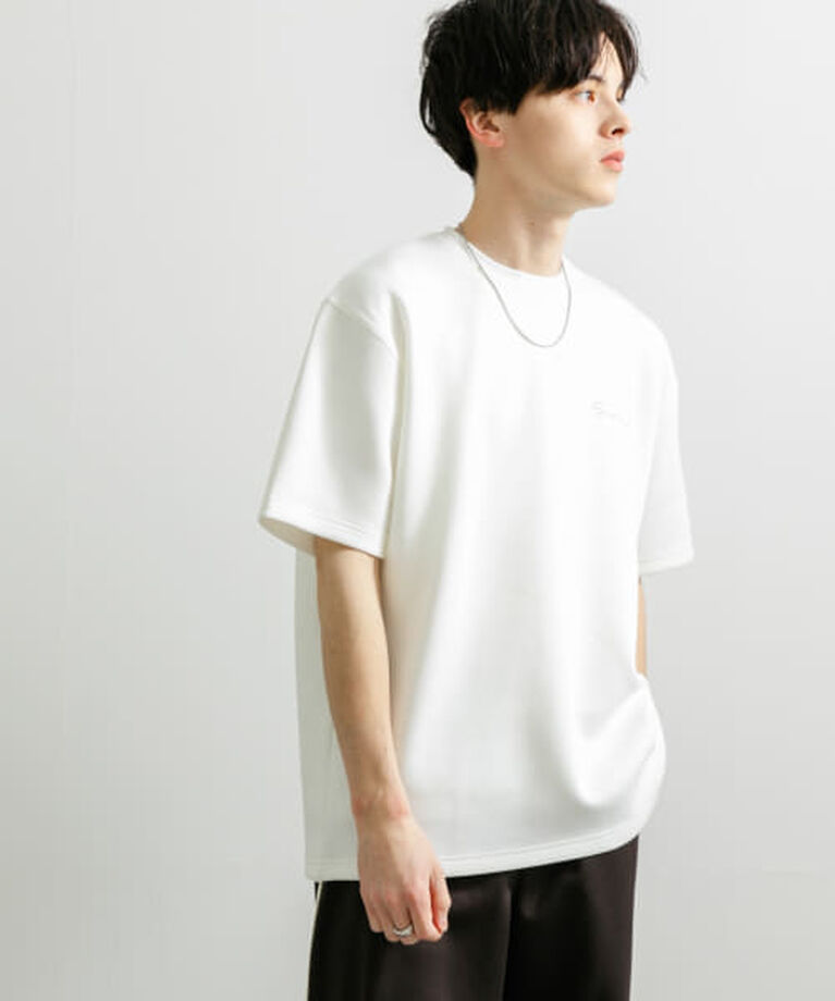 SENSE OF PLACE by URBAN RESEARCH「SENSE OF PLACE 『一部WEB限定カラー』『ユニセックス』シシュウダンボールポンチショートスリーブTシャツ」|Tシャツ・カットソー|
