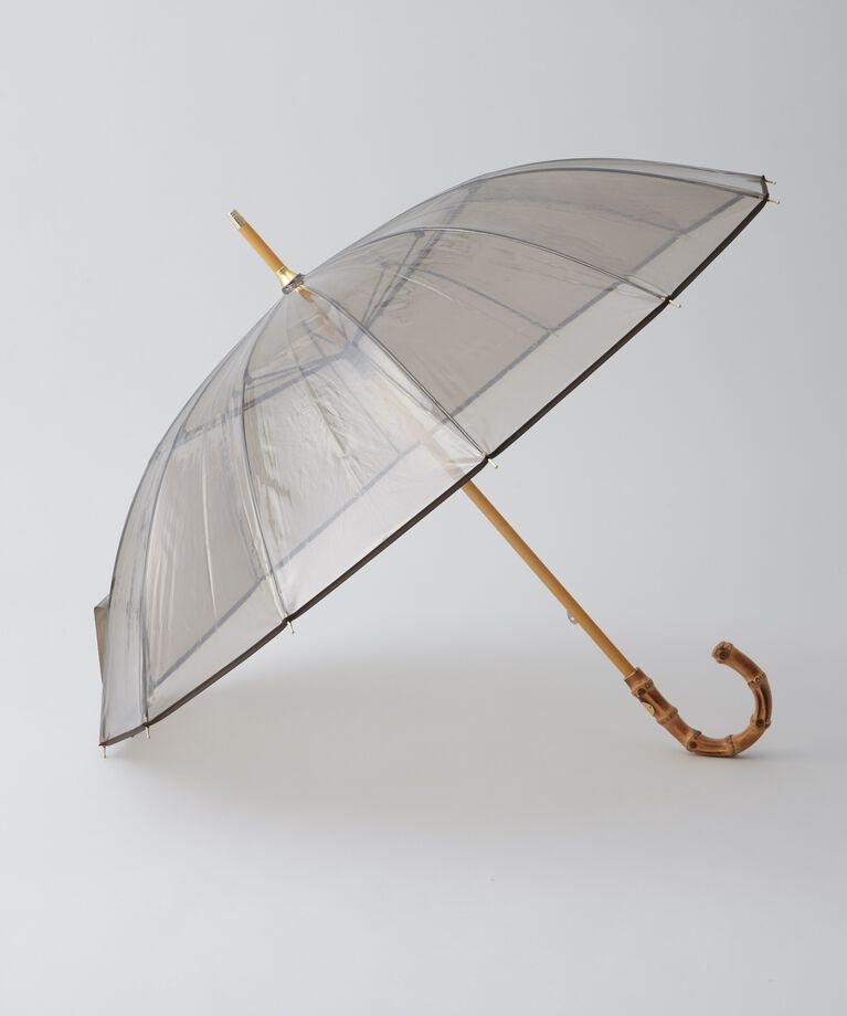 Traditional Weatherwear「CLEAR UMBRELLA BAMBOO」|傘|ﾌﾞﾗｳﾝ