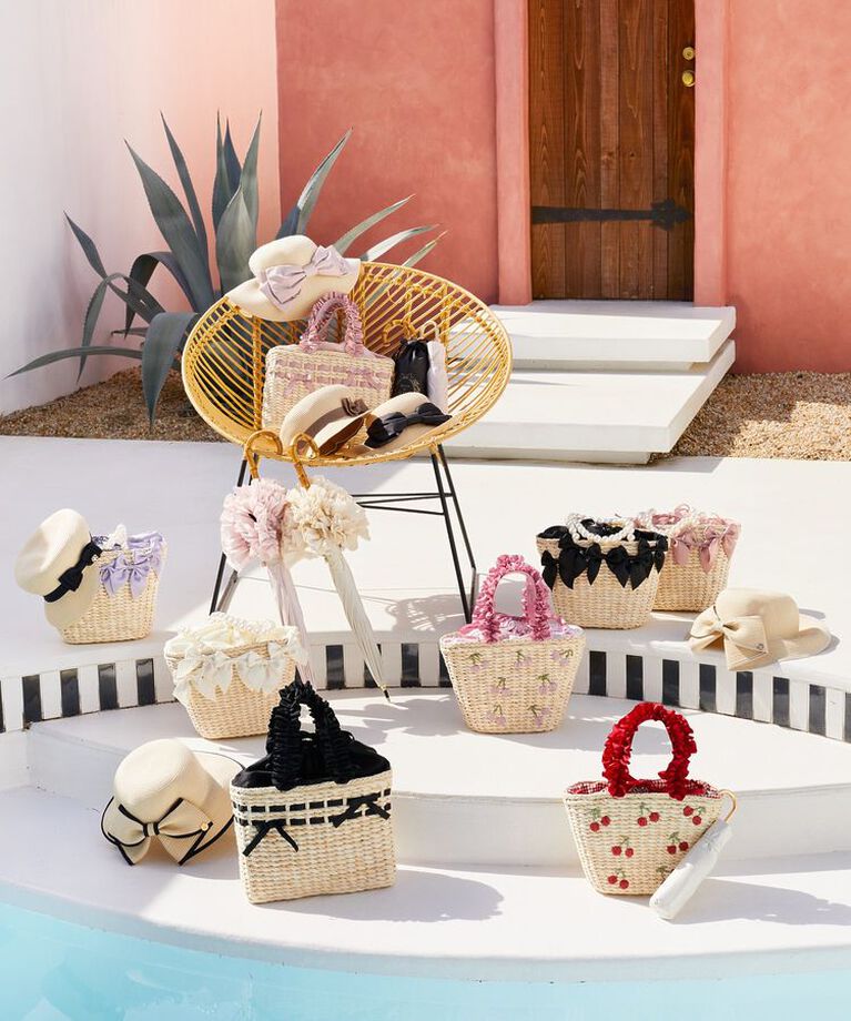 Maison de FLEUR「サテンビッグリボンハット」|その他|