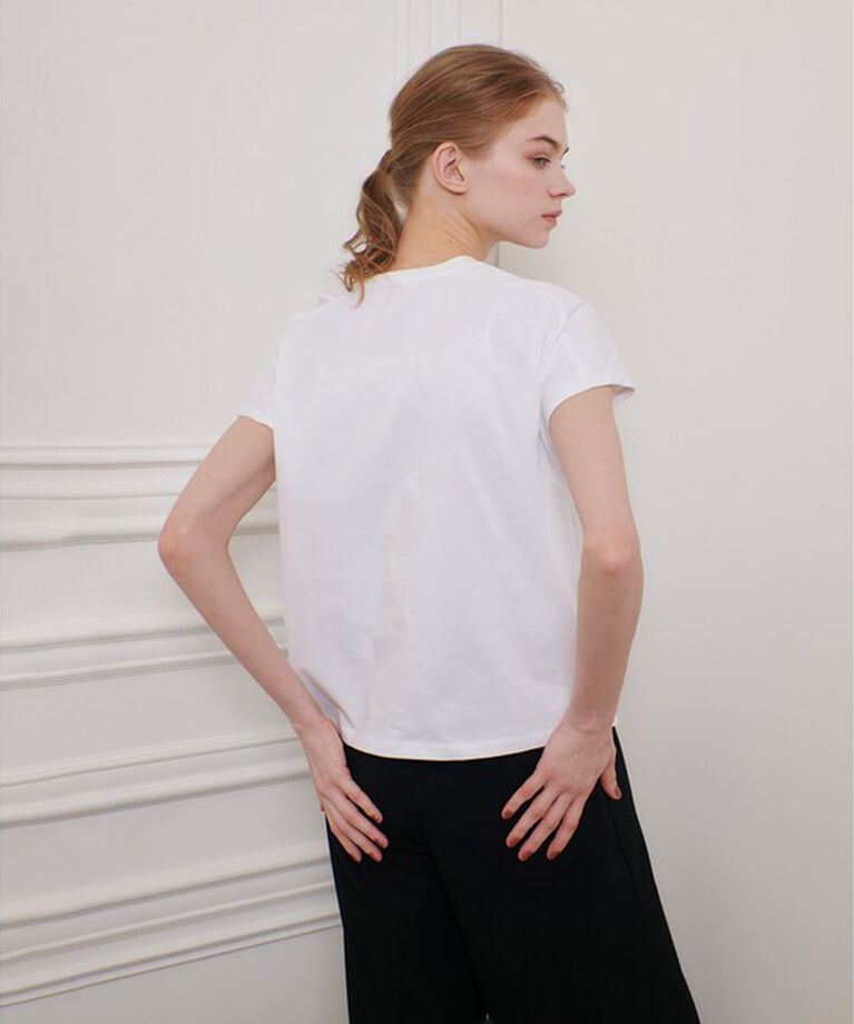 LOULOU WILLOUGHBY「【LOULOU WILLOUGHBY】ギャザーレイヤーＴシャツ」|その他|