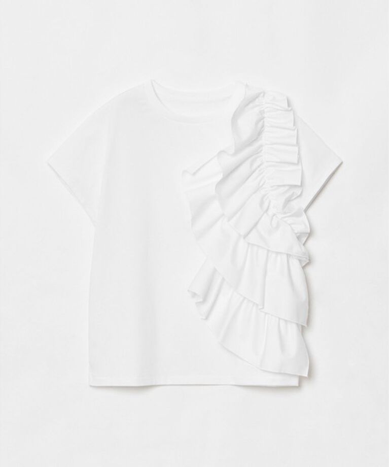 LOULOU WILLOUGHBY「【LOULOU WILLOUGHBY】ギャザーレイヤーＴシャツ」|その他|