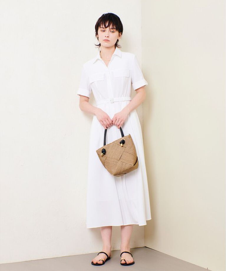 allureville「サッカースキッパーターンバックワンピース」|ワンピース|