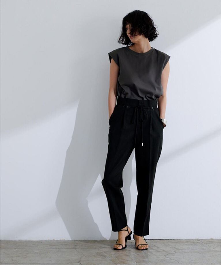 ur's「汗染み防止ショルダータックトップス」|Tシャツ・カットソー|