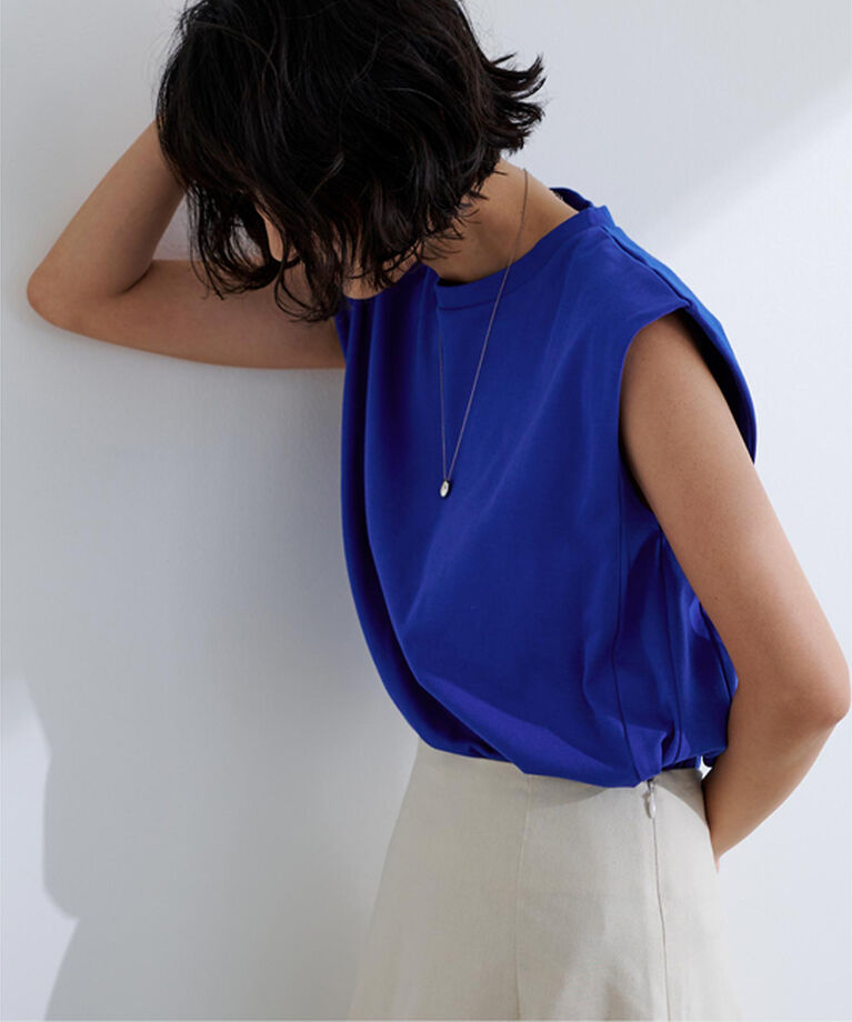 ur's「汗染み防止ショルダータックトップス」|Tシャツ・カットソー|