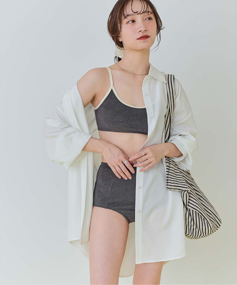 SEA DRESS「ビッグシルエットシャツ/ラッシュガード」|ビキニトップス|