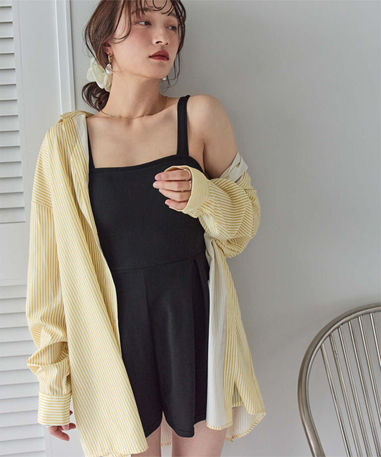 SEA DRESS「ビッグシルエットシャツ/ラッシュガード」|ビキニトップス|