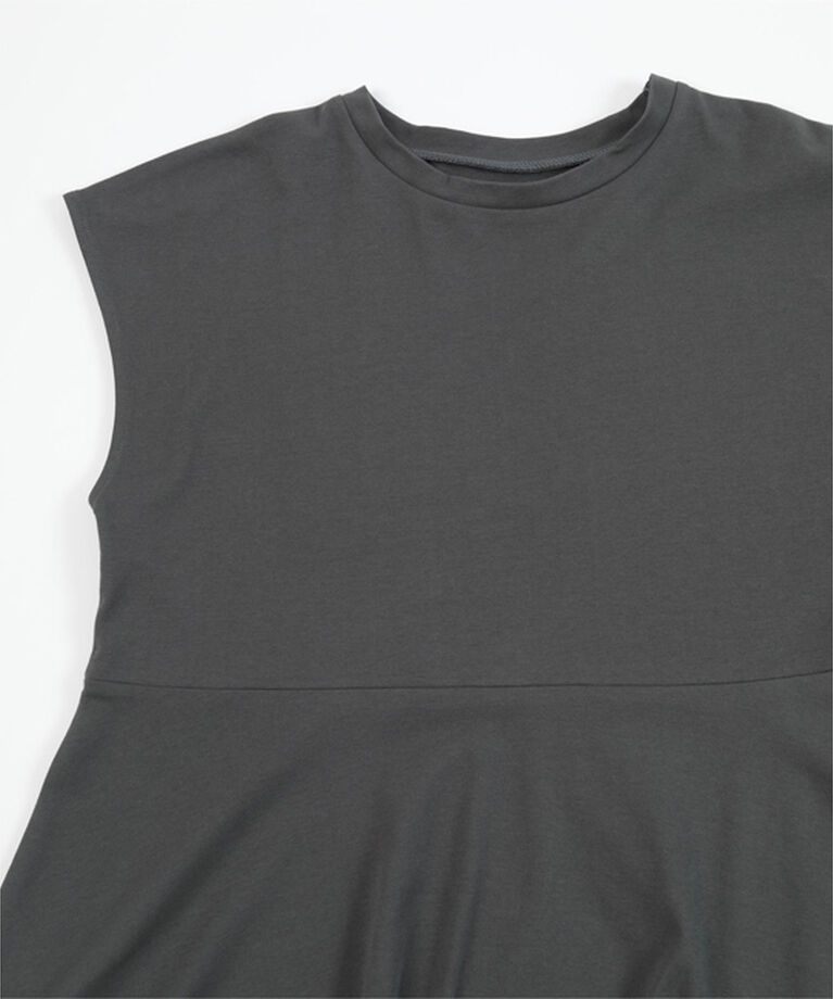 ur's「汗染み防止ペプラムフレンチスリーブTシャツ」|Tシャツ・カットソー|