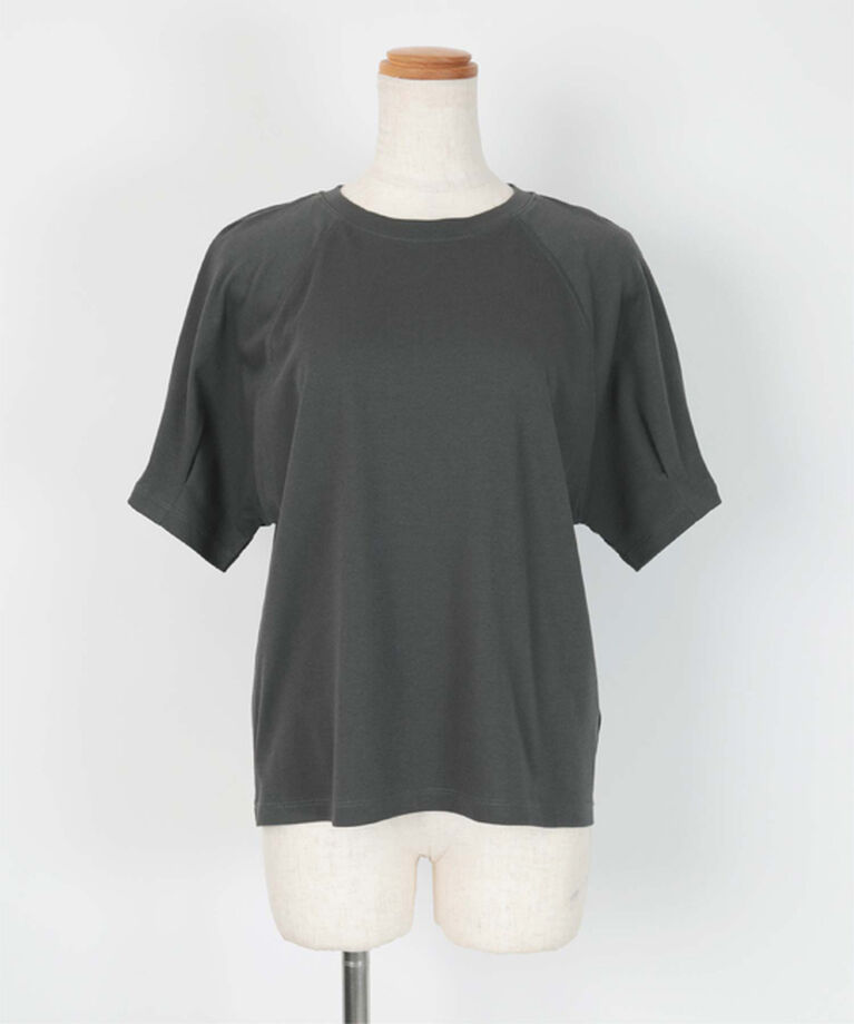 ur's「汗染み防止タックボリュームスリーブTシャツ」|Tシャツ・カットソー|