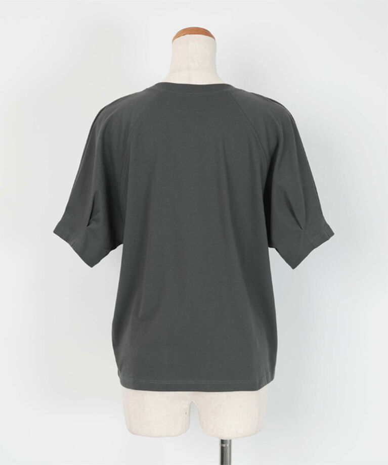 ur's「汗染み防止タックボリュームスリーブTシャツ」|Tシャツ・カットソー|
