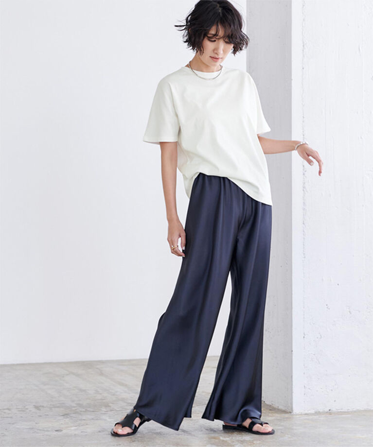 ur's「汗染み防止ハーフスリーブTシャツ」|Tシャツ・カットソー|