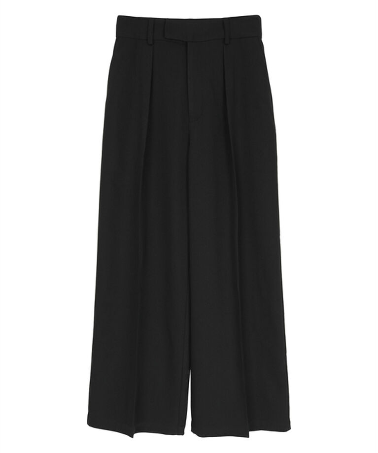 ur's「1タックセンタープレスワイドパンツ」|スラックス|