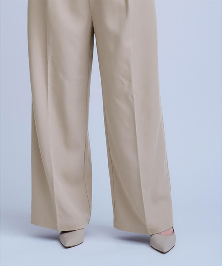 ur's「1タックセンタープレスワイドパンツ」|スラックス|
