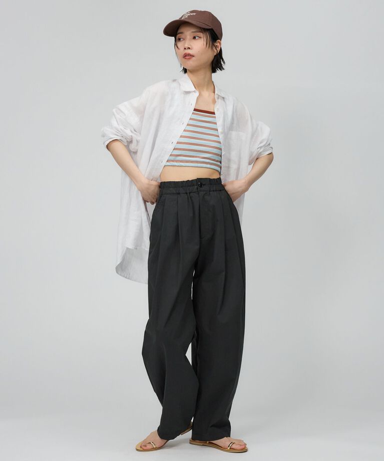 BABYLONE「コットンナイロンタックパンツ」|その他|