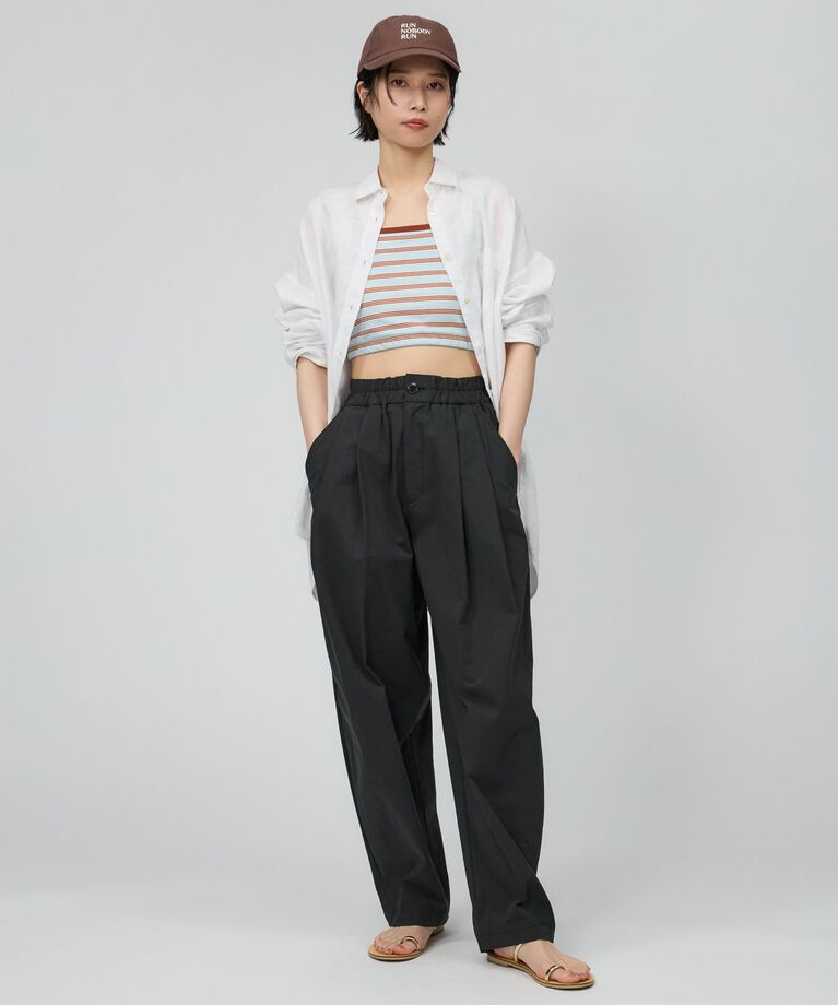 BABYLONE「コットンナイロンタックパンツ」|その他|