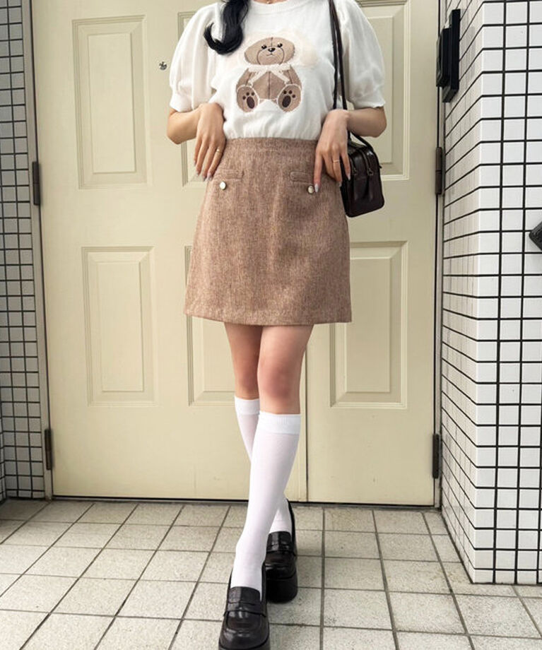 「台形ミニスカート」|スカート|