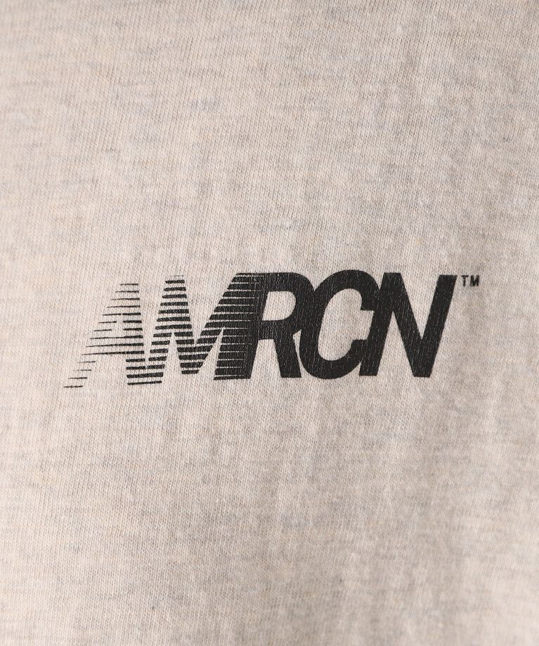 DRESSTERIOR「Americana（アメリカーナ） AMRCN ロゴTシャツ」|Tシャツ・カットソー|