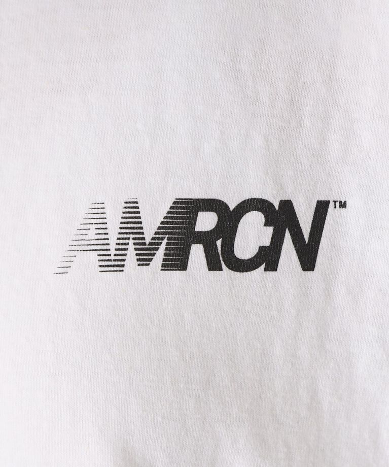 DRESSTERIOR「Americana（アメリカーナ） AMRCN ロゴTシャツ」|Tシャツ・カットソー|