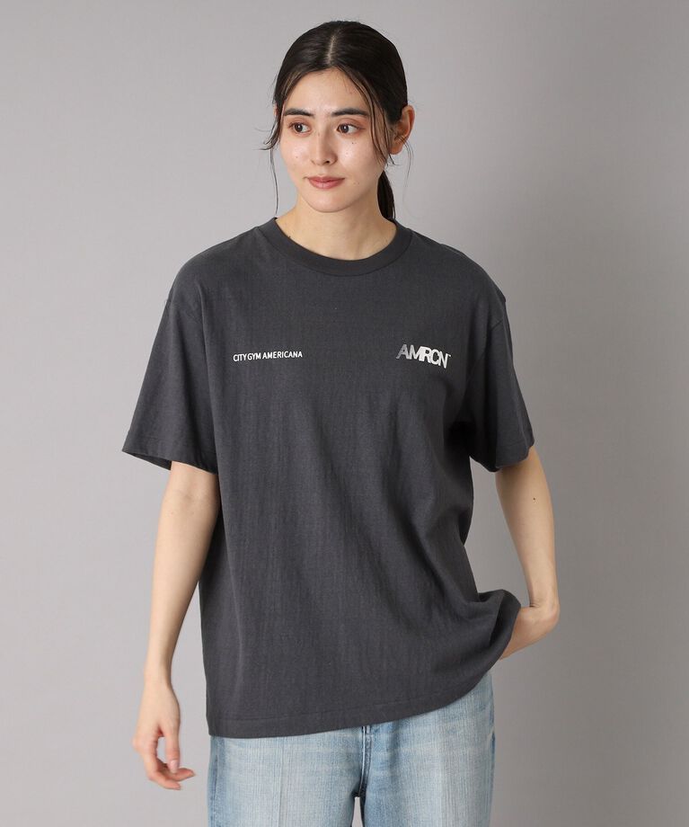 DRESSTERIOR「Americana（アメリカーナ） AMRCN ロゴTシャツ」|Tシャツ・カットソー|