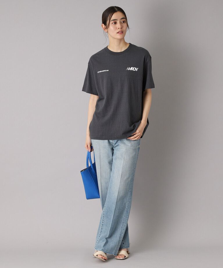 DRESSTERIOR「Americana（アメリカーナ） AMRCN ロゴTシャツ」|Tシャツ・カットソー|