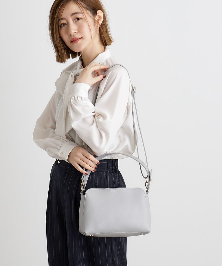 grove「【雑誌掲載】人間工学シンプルダブルショルダー【入卒対応可】」|ショルダー・メッセンジャー|