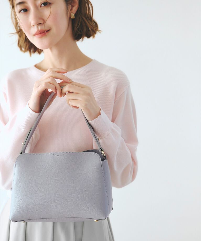 grove「【雑誌掲載】人間工学シンプルダブルショルダー【入卒対応可】」|ショルダー・メッセンジャー|サックスブルー(09