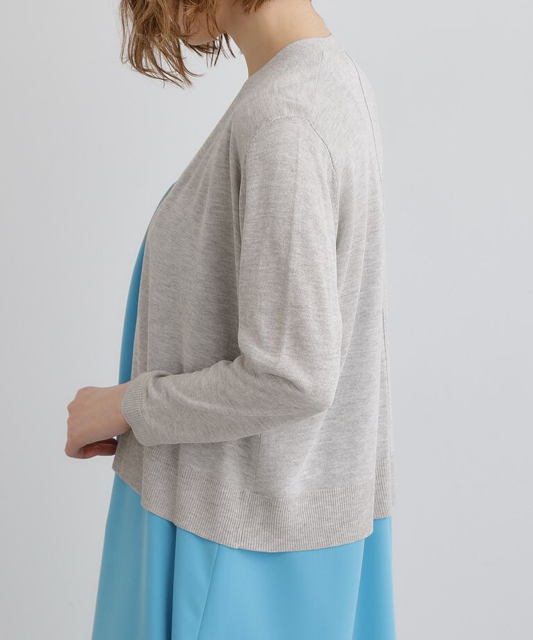 grove「【接触冷感/UVカットetc】夏に嬉しい機能付き！ベーシックショートカーディガン」|カーディガン|