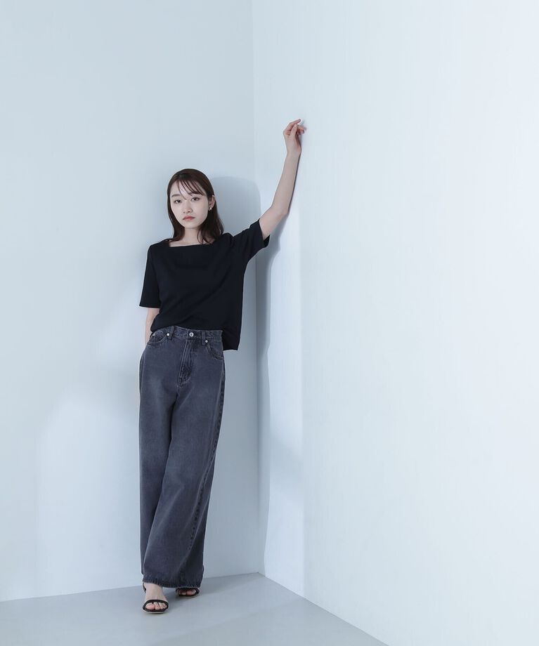  「ベーシックTシャツシリーズ スクエアネック」|Tシャツ・カットソー|