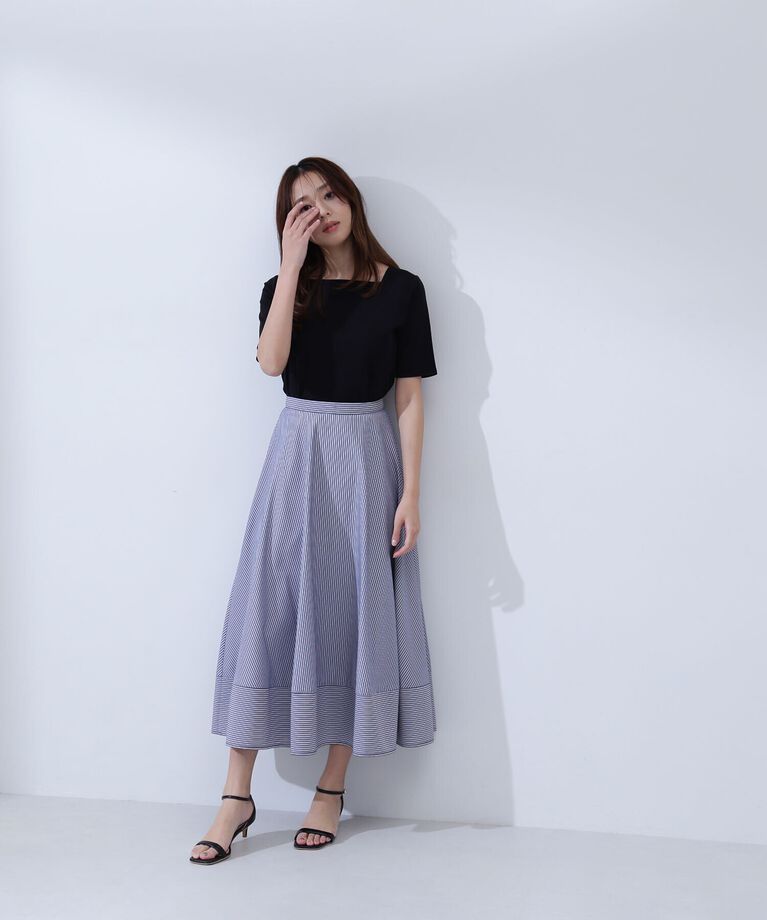  「ベーシックTシャツシリーズ スクエアネック」|Tシャツ・カットソー|