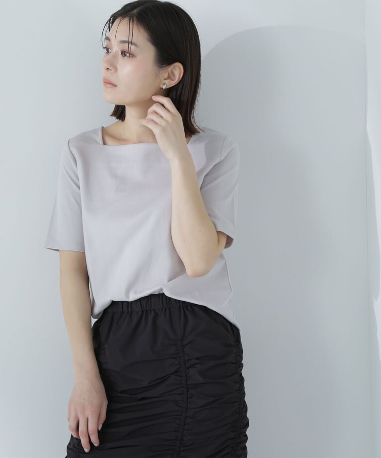  「ベーシックTシャツシリーズ スクエアネック」|Tシャツ・カットソー|