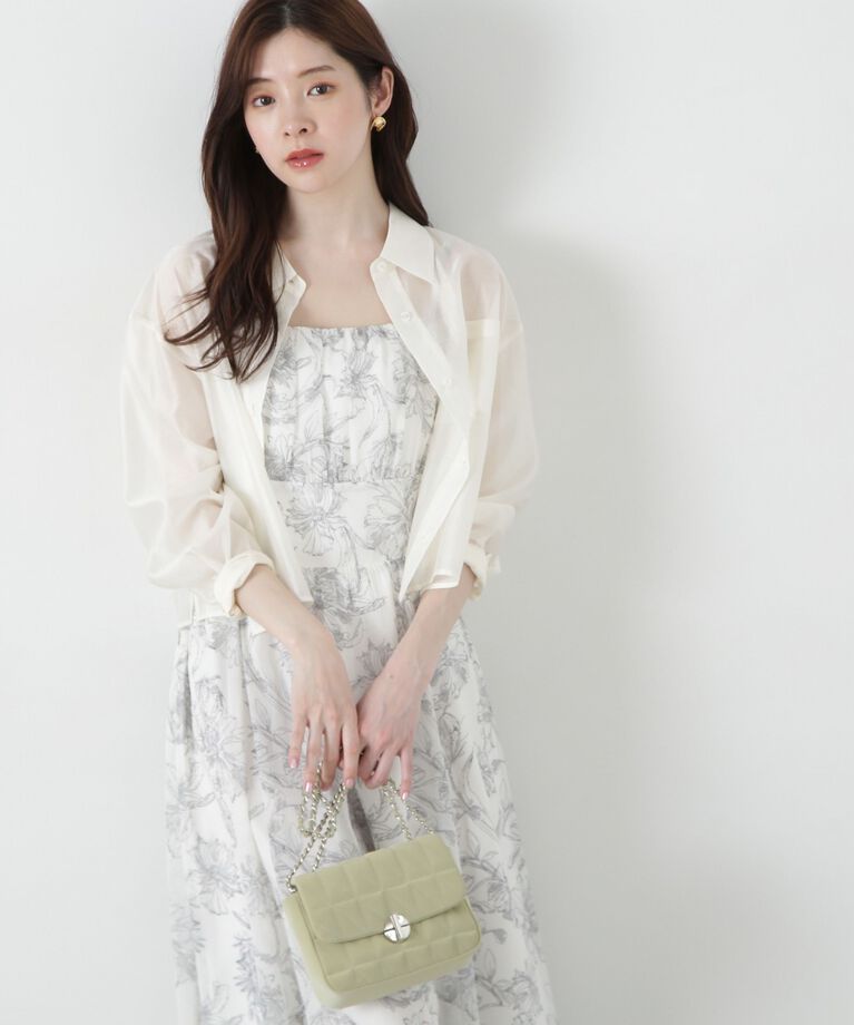 PROPORTION BODY DRESSING「シアーシャツ」|シャツ・ブラウス|