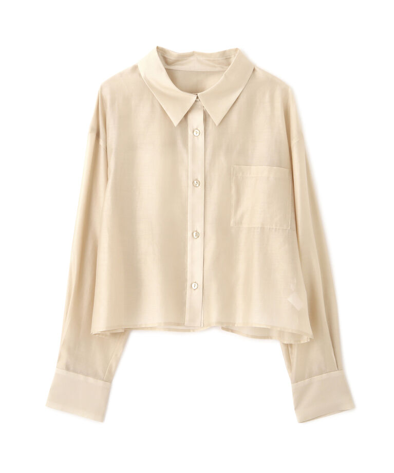 PROPORTION BODY DRESSING「シアーシャツ」|シャツ・ブラウス|