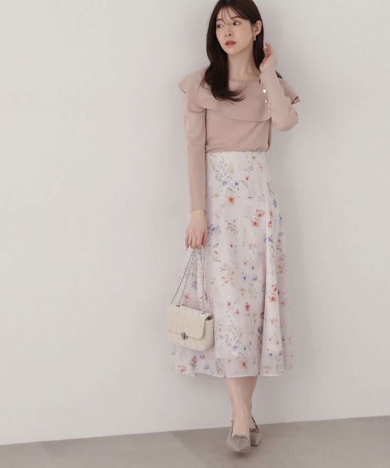 PROPORTION BODY DRESSING「ボタニカルフレアープリントスカート」|スカート|