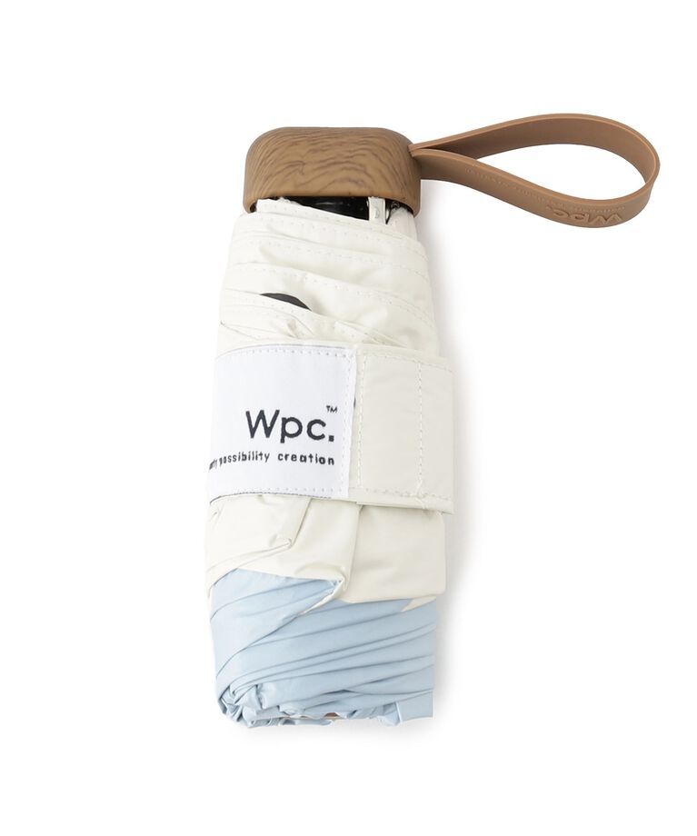 Ober Tashe「【Wpc．】遮光 遮光率・UVカット率100％ レイン 日傘 折りたたみ傘 完全遮光 切り継ぎタイニー ミニ」|傘|