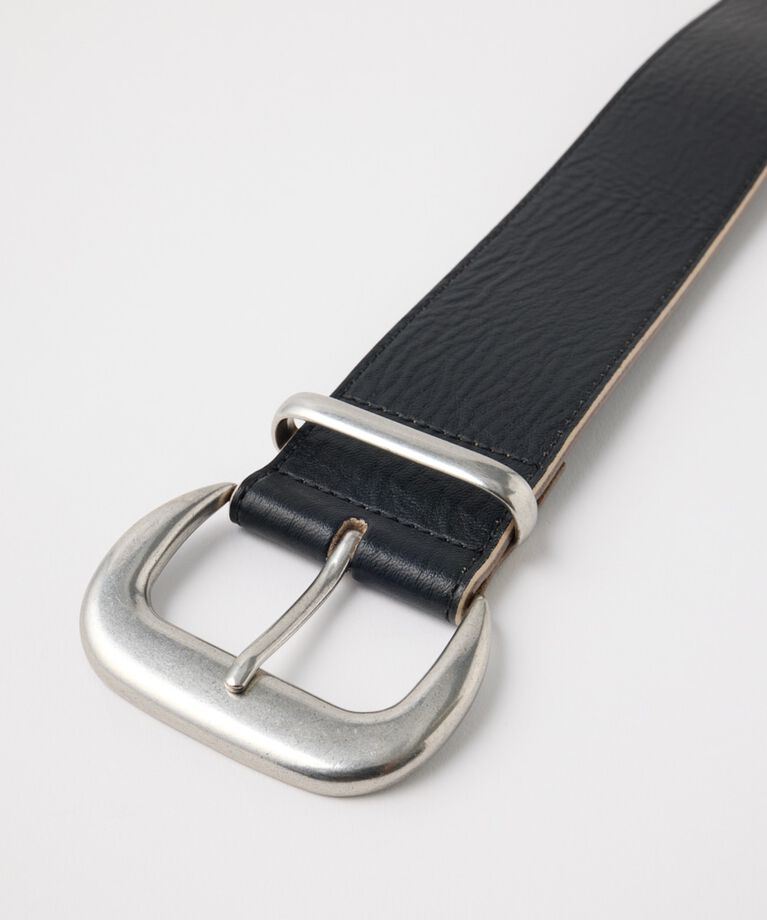 MOUSSY「SPLIT LEATHER ワイドベルト」|ベルト|
