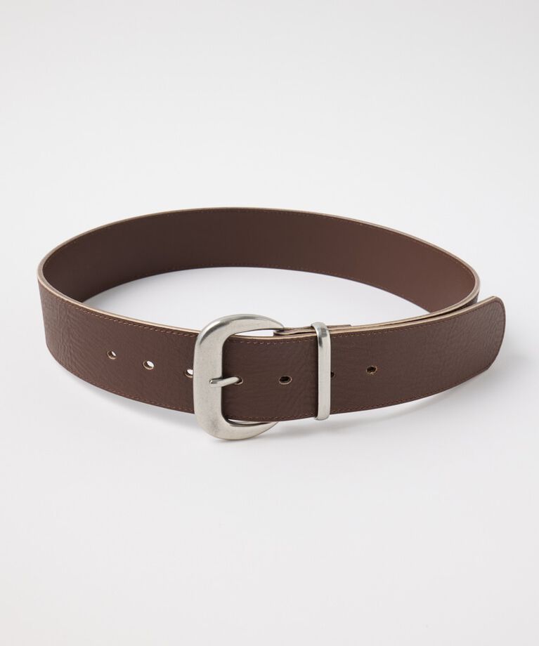 MOUSSY「SPLIT LEATHER ワイドベルト」|ベルト|