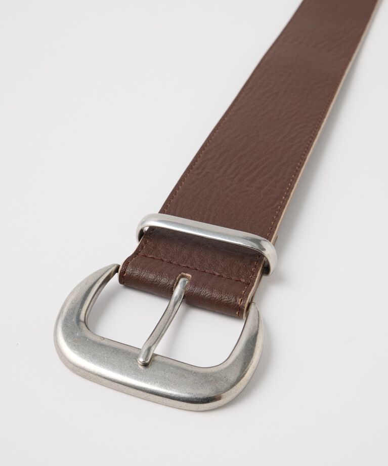 MOUSSY「SPLIT LEATHER ワイドベルト」|ベルト|
