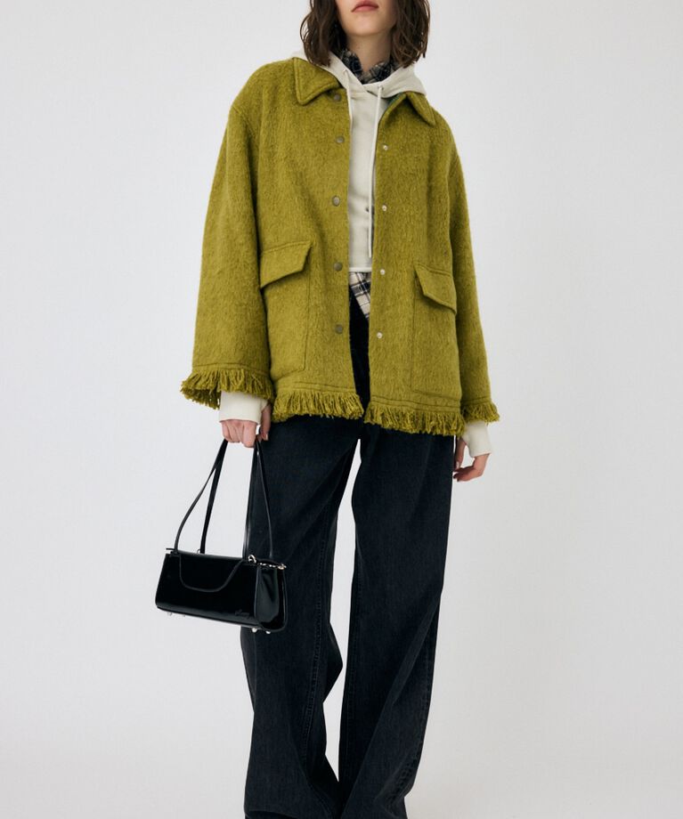 MOUSSY「CROSS WAIST WIDE STRAIGHT」|デニム|