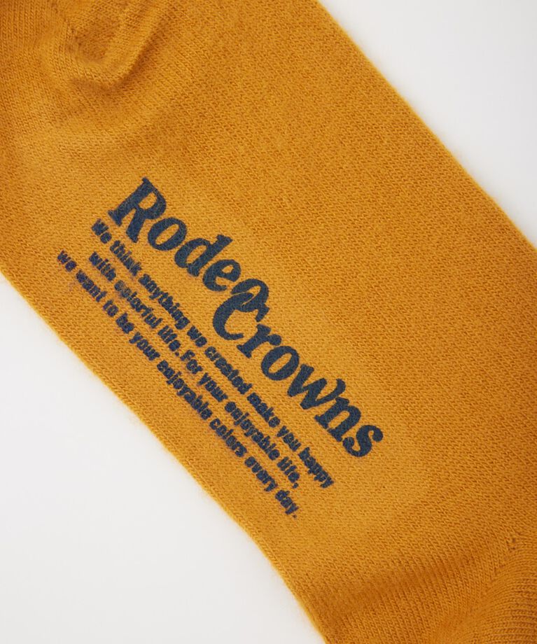 RODEO CROWNS「シャギーメッセージロゴソックス」|その他|