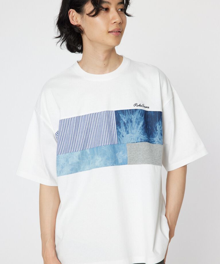 RODEO CROWNS「チェストミックス Tシャツ」|Tシャツ・カットソー|WHT