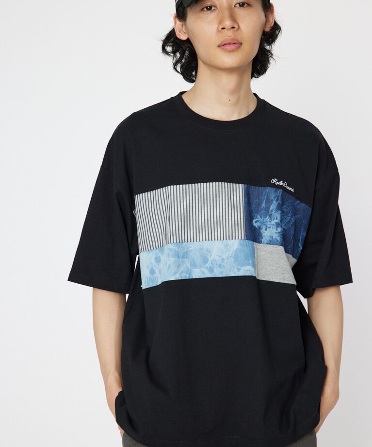 RODEO CROWNS「チェストミックス Tシャツ」|Tシャツ・カットソー|BLK