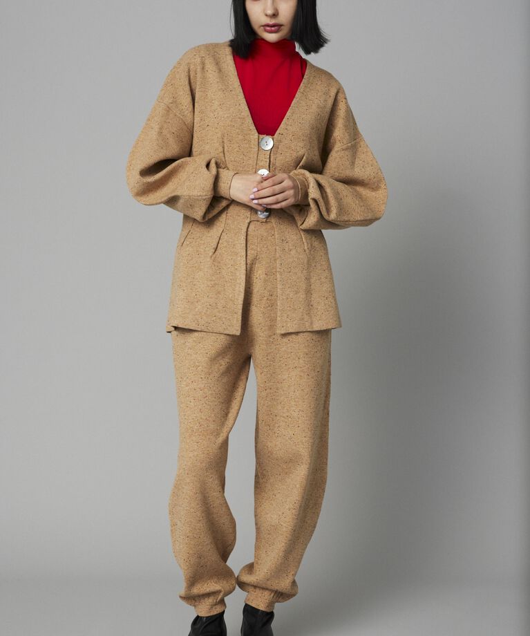 HeRIN.CYE「Nep knit cardigan」|カーディガン|
