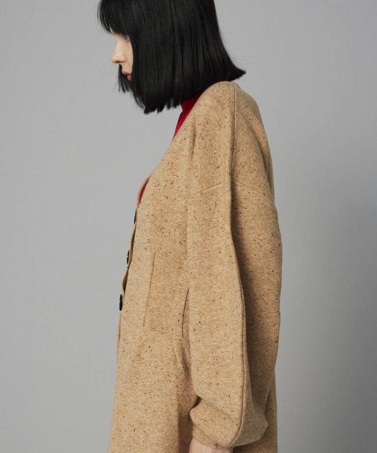 HeRIN.CYE「Nep knit cardigan」|カーディガン|