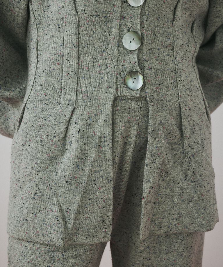 HeRIN.CYE「Nep knit cardigan」|カーディガン|