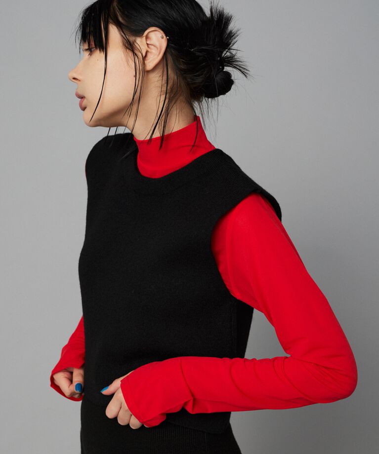 HeRIN.CYE「2way knit vest」|ニット・セーター|